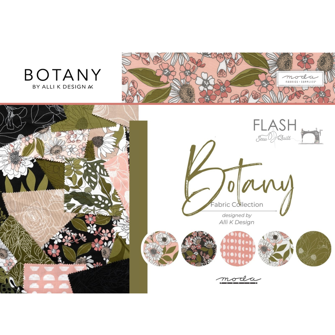 Botany Fabric Collection by Alli K Design for Moda Fabrics