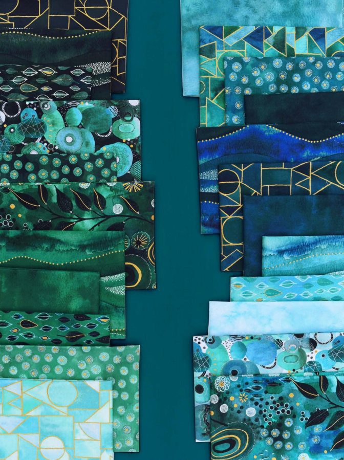 Ebb & Flow fabric collection by Essoldo Design - Windham Fabrics