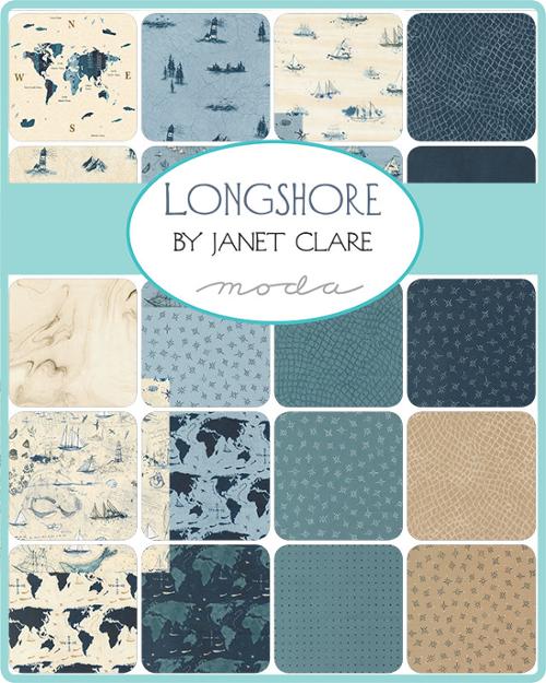 Longshore fabric by Janet Clare for Moda Fabrics