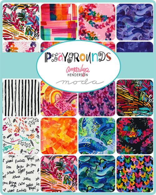 Playgrounds Fabric Collection by Amarilys Henderson