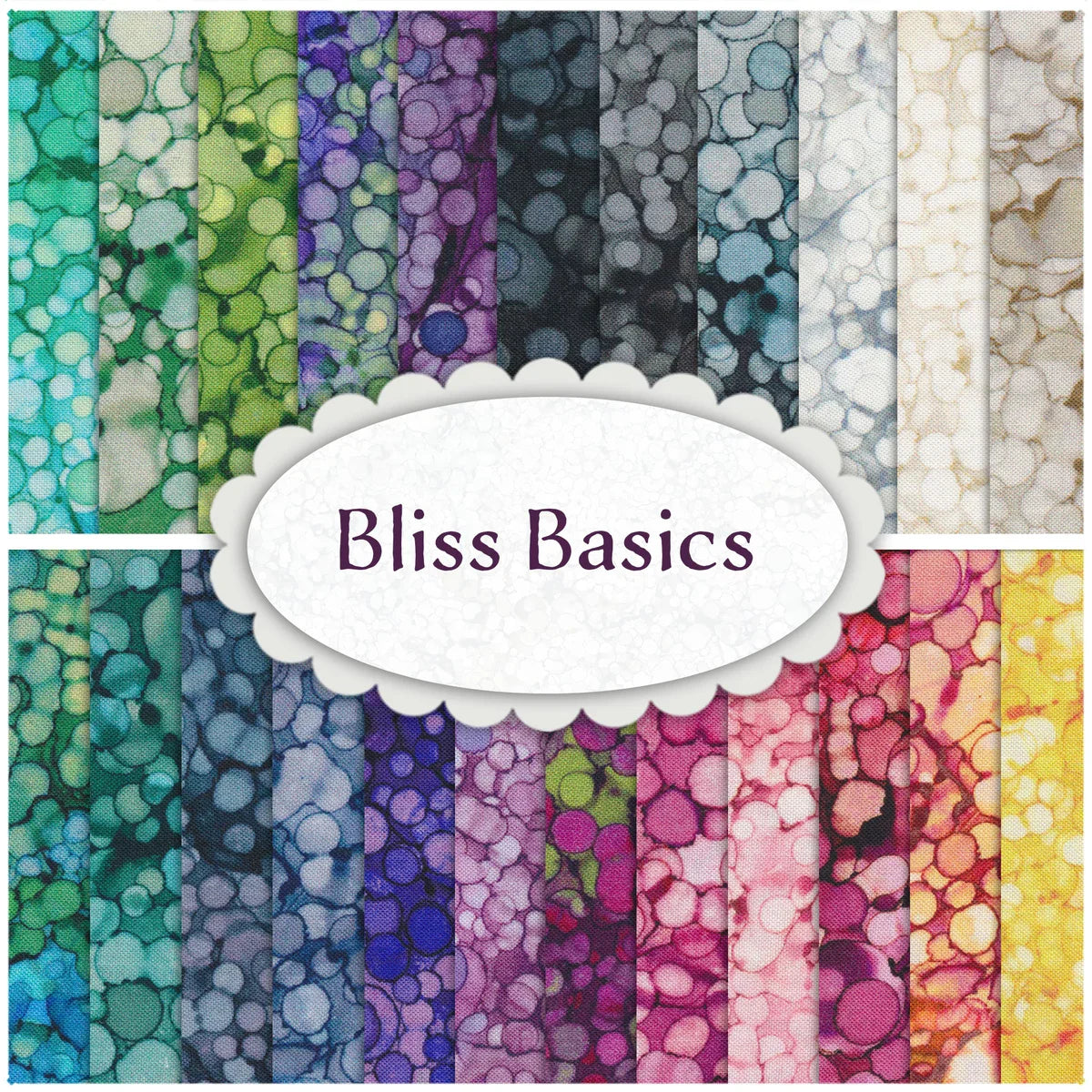 Bliss Basics fabric collection from Northcott Fabrics