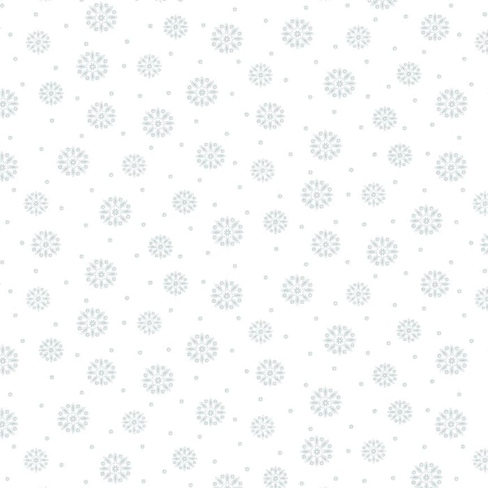 Quilter's Flour V 1263-01W Medium Snowflake by Henry Glass Fabrics