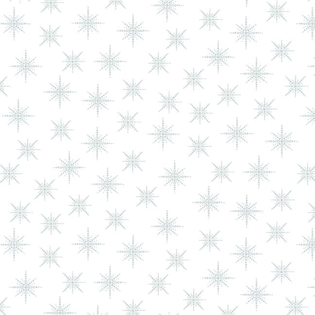 Quilter's Flour V 1272-01W Dotted Stars by Henry Glass Fabrics