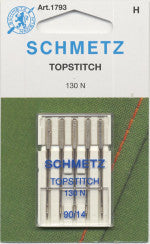 Schmetz Needles Topstitch Machine Needle Size 14/90