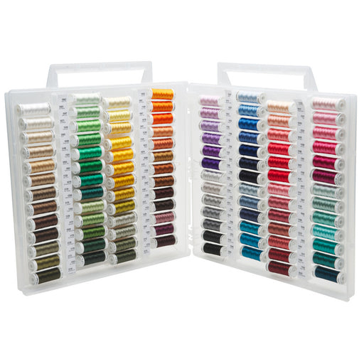 Sulky's Slimline Thread Storage Box - 40 Wt. Rayon Embroiderer's Dream Collection