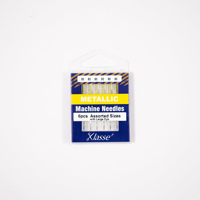 AA5109991 Klasse Metallic Needle Asst (x3 Ea) 80/12, 90/14