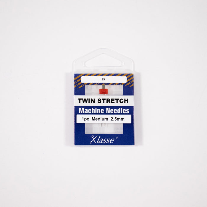 AA5156025 Klasse Twin Stretch 2.5mm/75 1 Needle