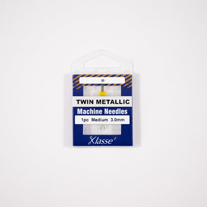 AA5159030 Klasse Twin Metallic 3.0mm/80 1 Needle