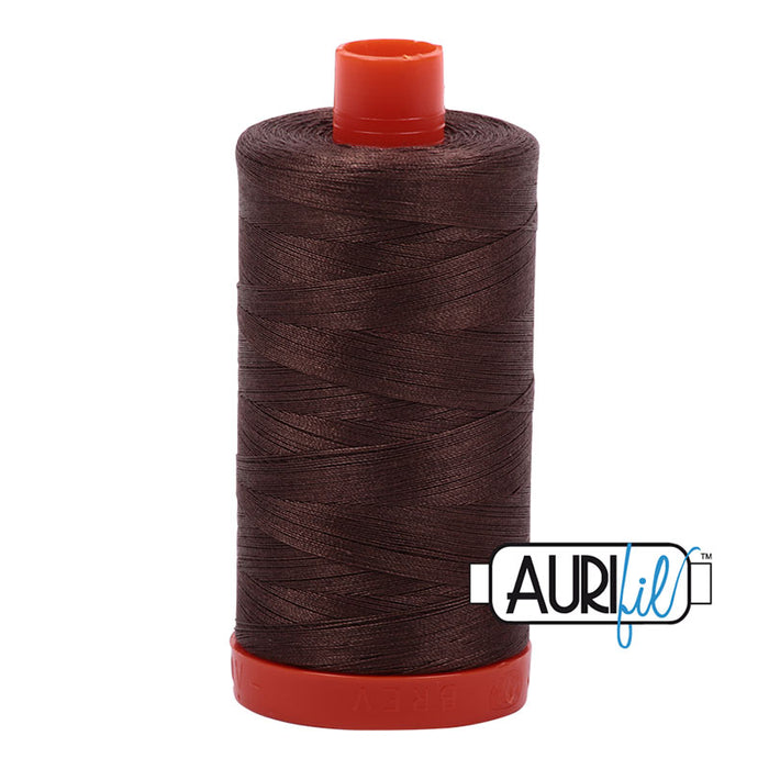 Aurifil Thread 50wt Bark 1140 (1300 meters)