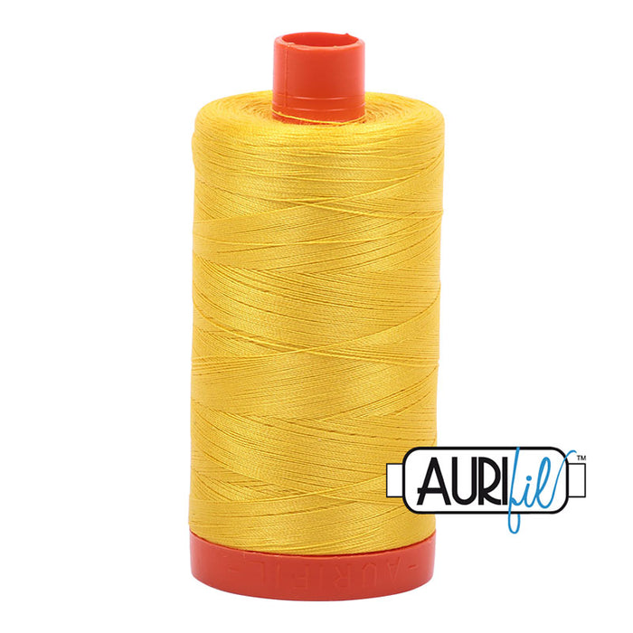 Aurifil Thread 50wt Canary 2120 (1300 meters)