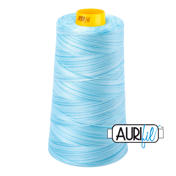 aurifil mako 40/3 thread baby blue eyes color varigated