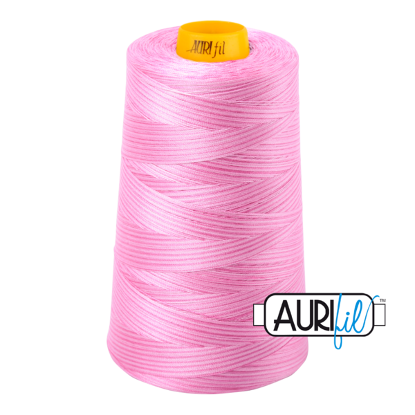 aurifil mako 40/3 thread bubblegum color varigated 