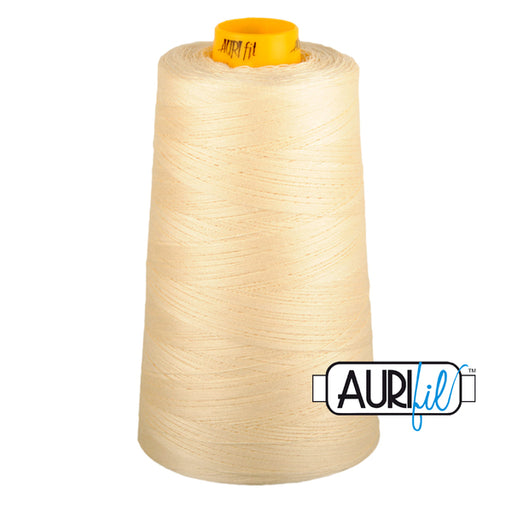 aurifil mako 40/3 thread butter color