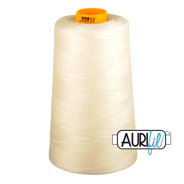 aurifil mako 40/3 thread chalk color