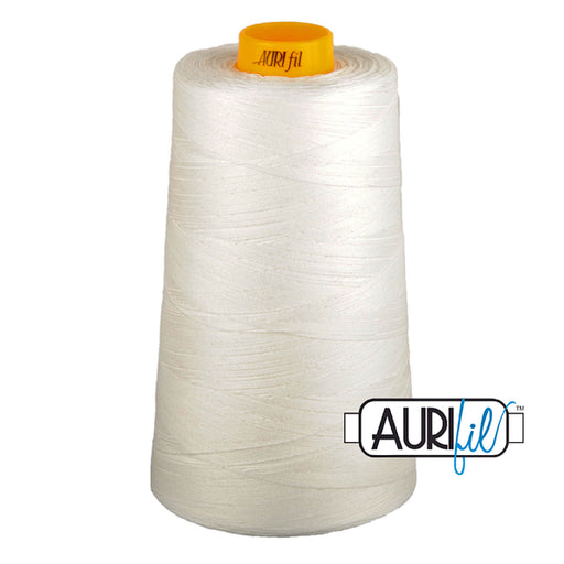 aurifil mako 40/3 thread natural white color