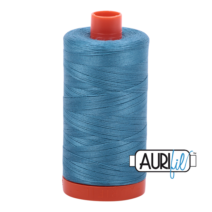 Teal Aurifil Thread 50wt