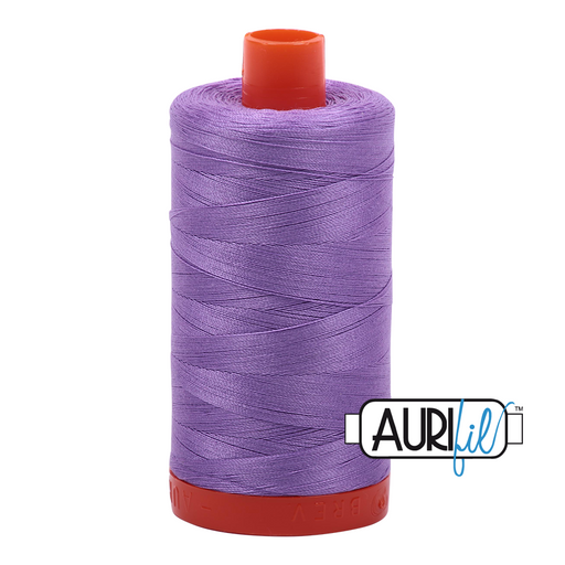 Violet 50wt thread by Aurifil 1300 meters