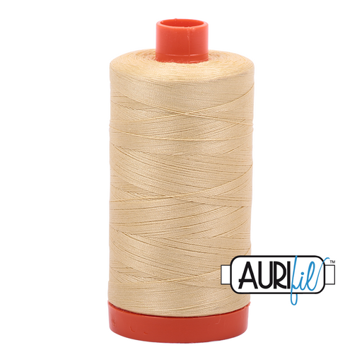 Wheat 50wt thread by Aurifil 1300 meters