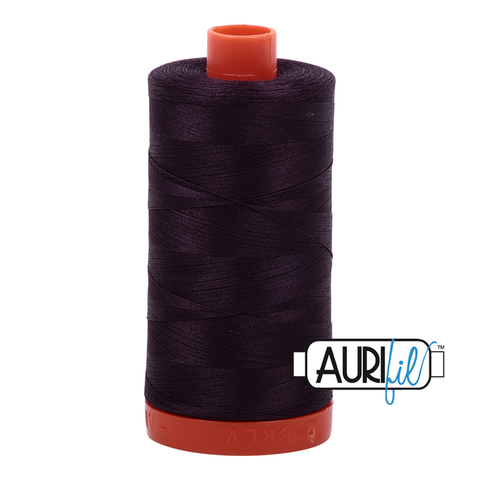 Aurifil Thread 50wt Aubergine 2570 (1300 meters)