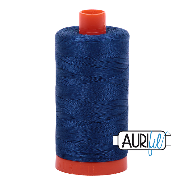 Aurifil Thread 50wt Dark Delft Blue 2780 (1300 meters)