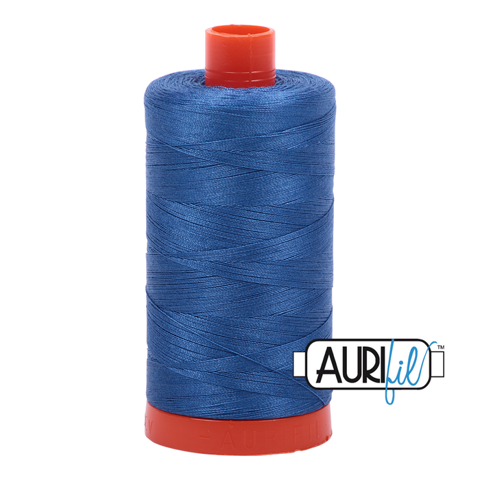 Aurifil Thread 50wt Delft Blue 2730 (1300 meters)