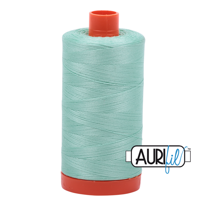 Aurifil Thread 50wt Medium Mint 2835 (1300 meters)