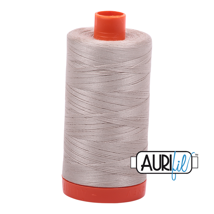 Aurifil Thread 50wt Pewter 6711 (1300 meters)