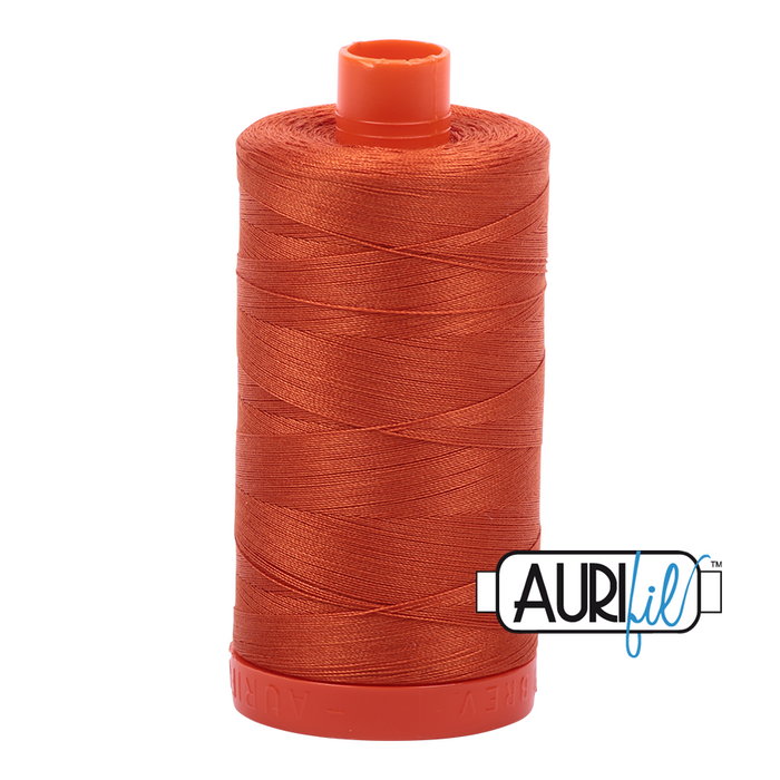 Aurifil Thread 50wt Rusty Orange 2240 (1300 meters)