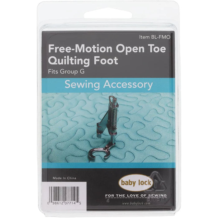 Baby Lock Free Motion Open Toe Quilting Foot - BL-FMO