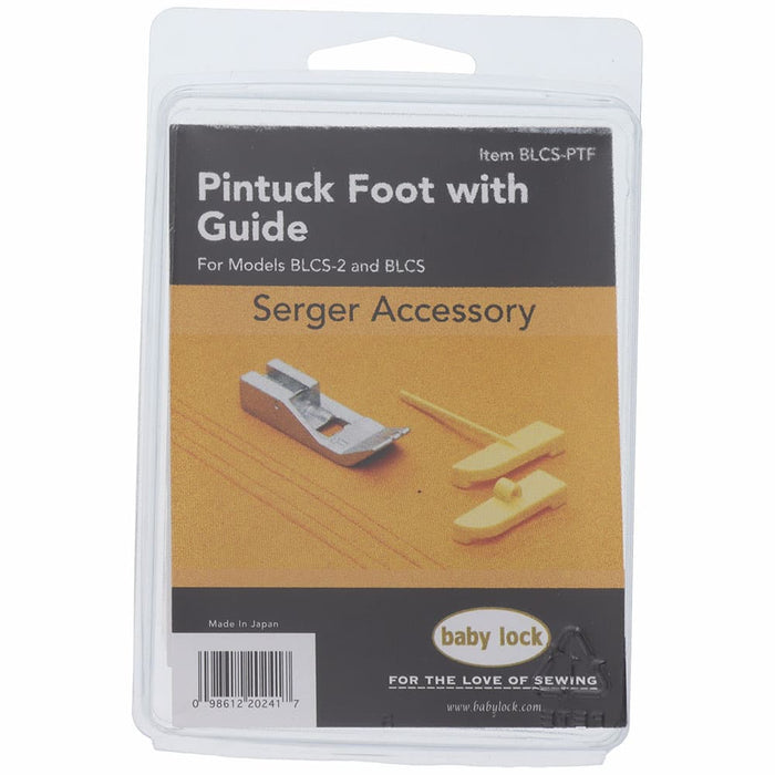 Baby Lock Pintuck Foot with Guide - BLCS-PTF