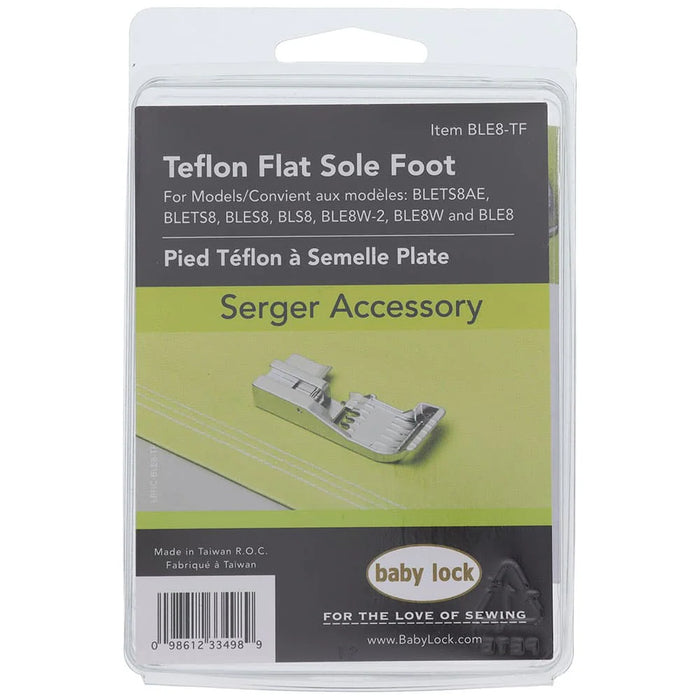 Babylock Teflon Serger Foot (BLE8-TF)