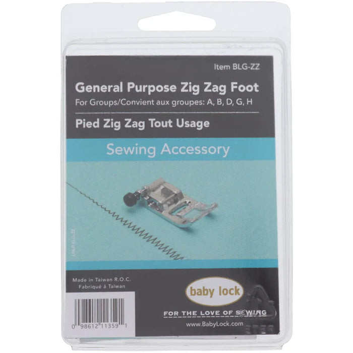 Baby Lock General Purpose Zig Zag Foot - BLG-ZZ