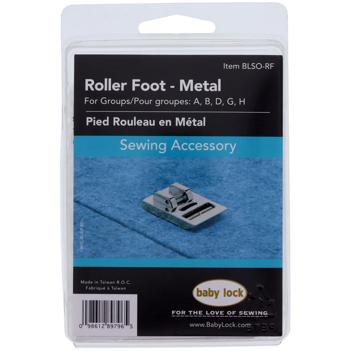 Baby Lock Metal Roller Foot Carded - BLSO-RF