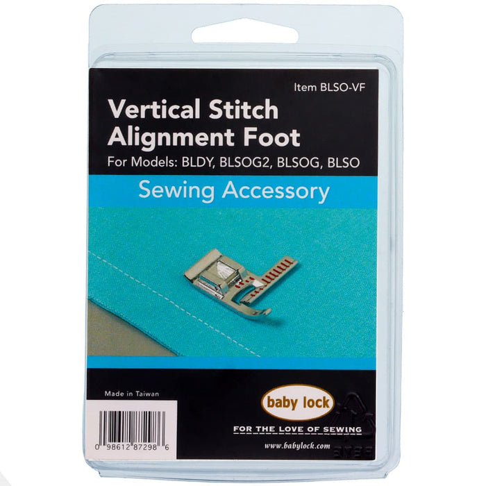 Baby Lock Vertical Stitch Alignment Foot - BLSO-VF