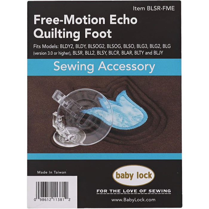 Baby Lock Free Motion Echo Quilting Foot - BLSR-FME