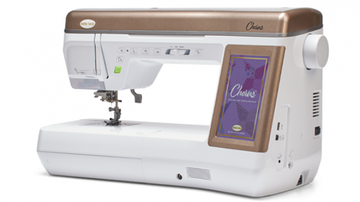 Baby Lock Chorus Quilting & Sewing Machine from an angle