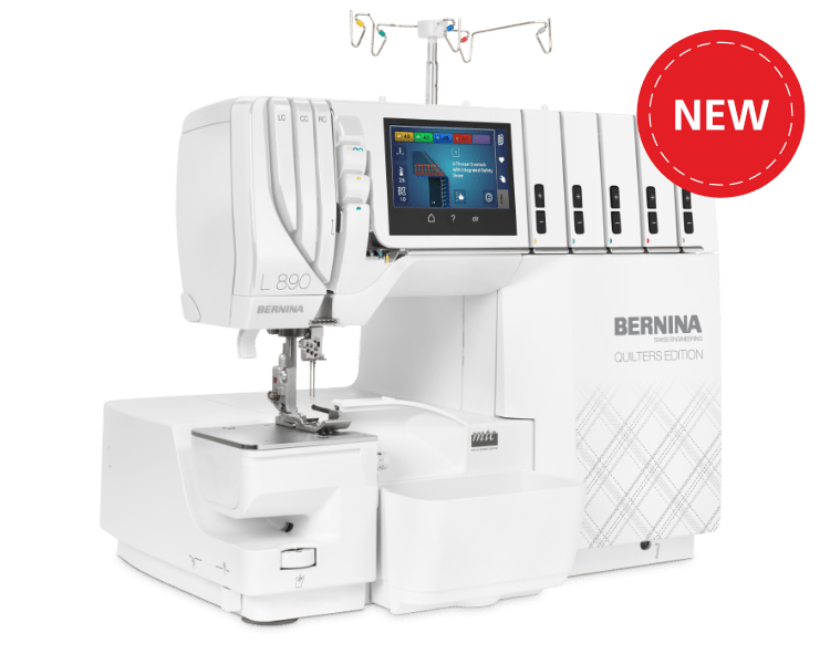 Bernina L890 Quilters Edition serger machine