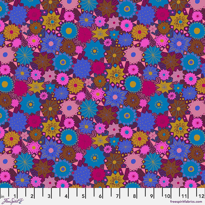 Bloomology fabric collection - Spangled Groovy