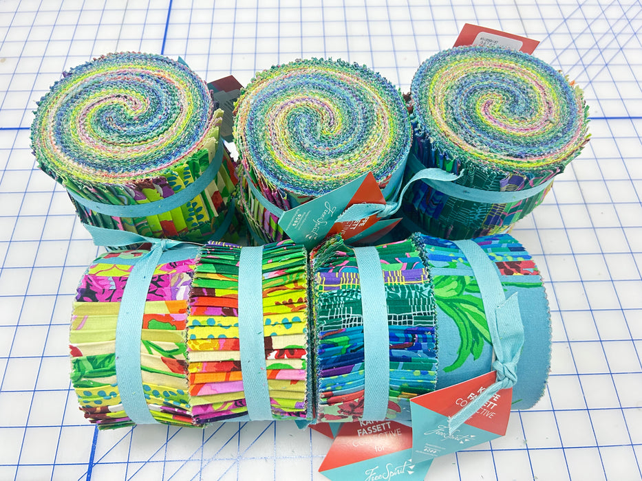 2.5in Design Roll Cool 40pcs Kaffe Fassett Collective February 2025