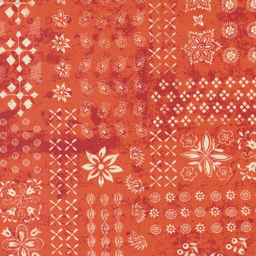 Cadence Bandana Persimmon 11914 13 by Crystal Manning for Moda Fabric