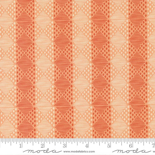 Cadence Stripes Peach Blossom 11915 12 by Crystal Manning for Moda Fabric