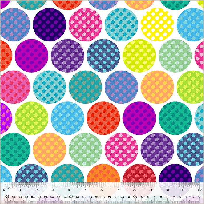 Dot to Dot Dot Party Celebration fabric by Heather Givans