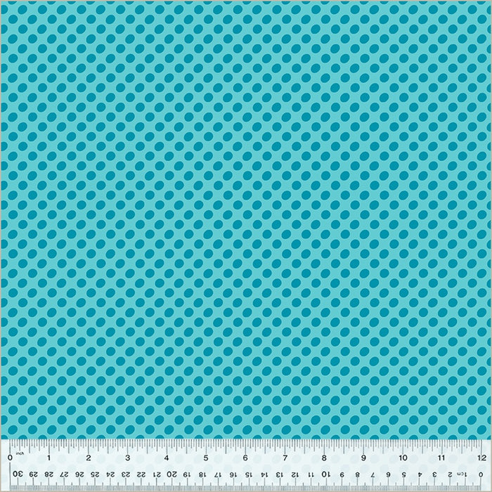 Dot to Dot Island Breeze fabric by Heather Givans