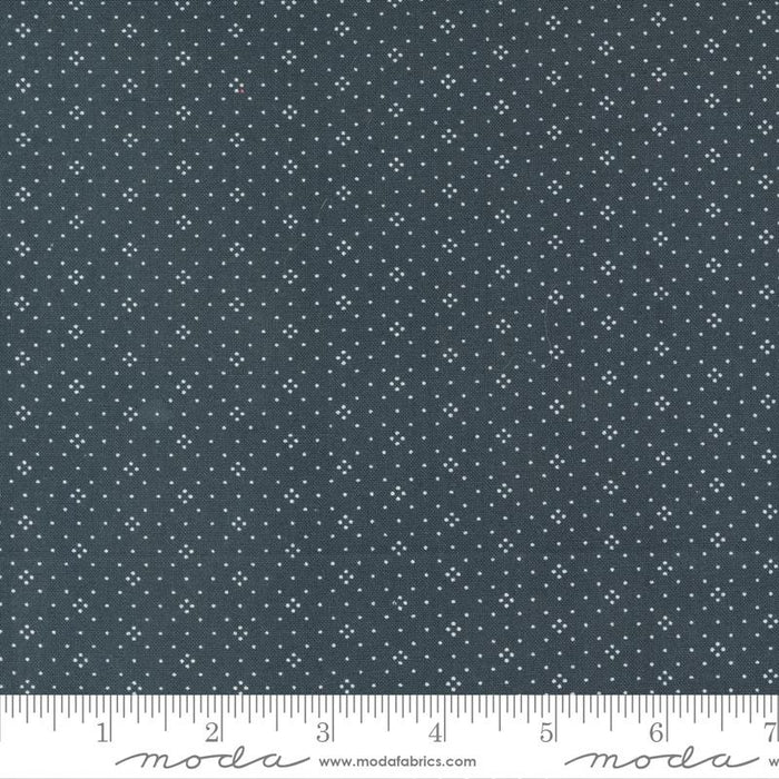 Eyelet Charcoal 20488 65 by Fig Tree Co. for Moda Fabrics