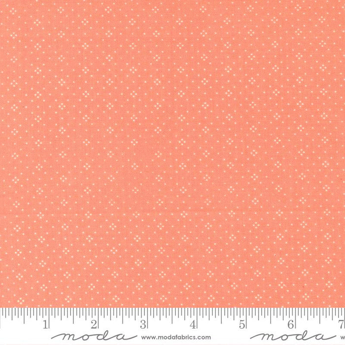 Eyelet Coral 20488 68 by Fig Tree Co. for Moda Fabrics