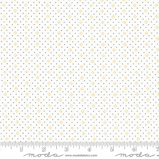 Eyelet Ivory Pumpkin 20488 87 by Fig Tree Co. for Moda Fabrics