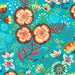 Robert Kaufman Fabrics Faraway Florals - Turquoise