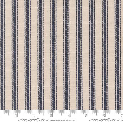 Farm And Garden Stripe Canvas Indigo