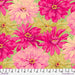 Giant Zinnia Pink PWMN029.PINK Garden by Martha Negley for FreeSpirit Fabrics