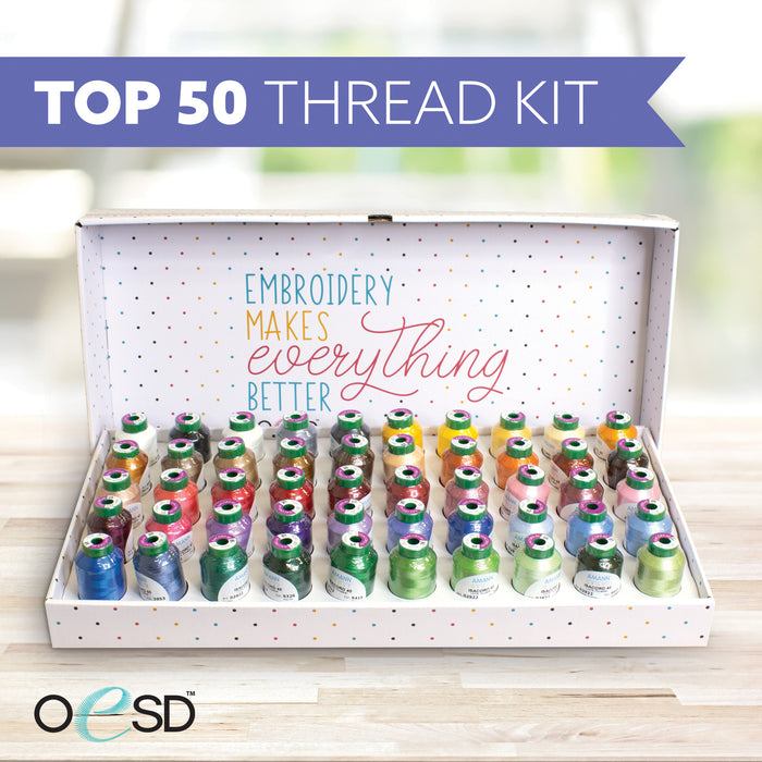 Isacord Thread  Isacord Top 50 Thread Kit